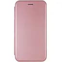 Кожаный чехол-книжка Classy для Motorola Moto G14 Rose Gold