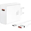 Зарядное устройство XO L128 120W выход USB-A с кабелем Type-C