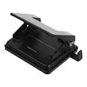 Діркопробивач металевий Jobmax, до 20 аркушів, чорний