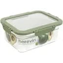 Контейнер Herevin Container-Green-Peach герметична кришка 2.2 л (161420-100)