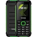 Телефон Sigma mobile X-style 18 Track захищений чорний із зеленим (4827798854433)
