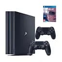 Консоль Sony PlayStation 4 PRO 1TB CUH 70-71 Black обслуженая + 2 Геймпада беспроводных DualShock 4 + Detroit: Become Human + гарантия б/у