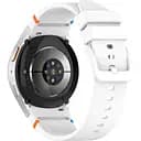 Ремешок для Samsung Galaxy Watch 4 40mm - белый ширина крепления 20мм силикон Watchbands Seven (W48-7WB16707406)