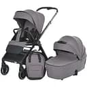 Дитяча всесезонна коляска-книжка 2 в 1 El Camino ME 1126 Genesis Taupe Gray Світло-сіра