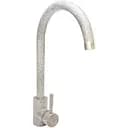 Смеситель кухонный Germece 0003 поворотный однорычажный из нержавеющей стали микс (SP000024085)