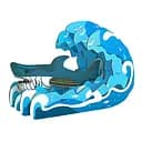 Конструктор картонний 3D-пазл Акула (ZX-158)