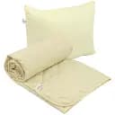 Набір Milky ковдра та подушка силіконова (К_924.52СЛКУ_молочний)