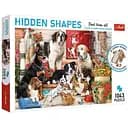 Пазл Trefl Hidden Shapes Собачі ігри 1043 ел. (10675)