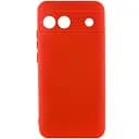 Чохол Silicone Cover Lakshmi Full Camera (A) для Google Pixel 6a Червоний / Red