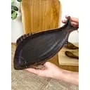 Рибниця керамічна (глиняна) Гладка 29 см 