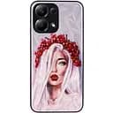 TPU+PC чехол Epik Prisma Ladies для Xiaomi Poco X6 / Note 13 Pro 5G Ukrainian Girl