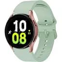 Ремінець для Samsung Galaxy Watch 5 44mm - світло-зелений ширина кріплення 20мм силікон Watchbands Galaxy Color (W47-6WB83792875)