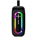 Портативная акустика Hopestar P60 с подсветкой LED беспроводная черная