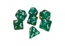 Набор кубиков Double Color Glitter 7 Dice Set - Aqua-Gold , 7 шт. (g7dglitdc04)