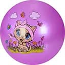 Мяч детский Bambi MS 3510 9 дюймов фиолетовый