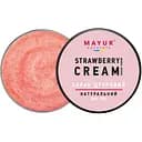 Скраб для тела Mayur Strawberry Cream сахарный натуральный 250 мл