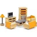 Дерев'яні меблі для ляльок Viga Toys PolarB Вітальня (44037)