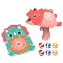 Интерактивная игра Dinosaur Athletics Gun на липучках + мишень Red