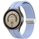 Браслет Cls для Samsung Galaxy Watch 4 - блакитний ширина кріплення 20мм силікон Watchbands (W14-9WB35266726)