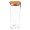 Банка Herevin з дерев'яною кришкою пряма 1.17 л (222002-000)
