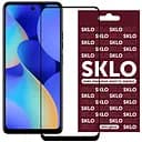 Захисне скло SKLO 3D для Tecno Spark 30C Чорний
