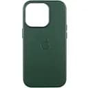 Шкіряний чохол Epik Leather Case AAA with MagSafe and Animation для Apple iPhone 15 Pro 6.1 Green
