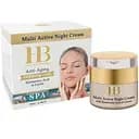 Мультиактивний нічний крем Health&Beauty з гіалуроновою кислотою та екстрактом ікри, 50 мл