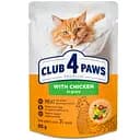 Влажный корм для пожилых кошек Club 4 Paws Premium с курицей в соусе 85 г