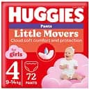 Підгузки-трусики для дівчаток Huggies Pants 4 (9-14 кг) 72 шт.