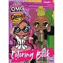 Детская книга-раскраска L.O.L O.M.G. Queens 2 LCB15 со стикерами