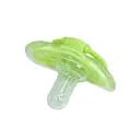 Детская силиконовая пустышка "Салатовое сердце" MGZ-0517(Green) круглая
