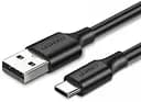 Кабель для зарядки і передачі даних Ugreen US287 USB - Type-C Cable 1м чорний (60116)