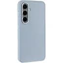 Чехол Epik TPU Bonbon Metal Style для Samsung Galaxy S24+/S25+ Голубой/Mist blue