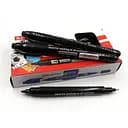 Маркер перманентный двусторонний Luxor Twin 150, 0,7-1 мм, черный, 12 шт. в упаковке