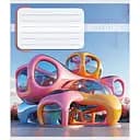 Тетрадь ученическая Архитектура 036-570090K-3 в клетку, 36 листов