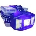 Ультрафиолетовый налобний фонарь с сенсором Hello Cloud с красным синим белым светом 18650 IP44 HC-618S