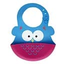 Дитячий слинявчик "Сова" MGZ-0603-4 силіконовий