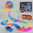 Трек Twister, 136 деталей, на ручном управлении, с машинкой, 30x8.5x25.5 см