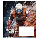 Зошит учнівський "Future is Here" 012-3417K-4 в клітинку, 12 аркушів