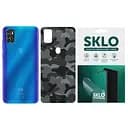Захисна плівка SKLO Back (тил) Camo для ZTE Axon 10 ro Сірий / Army Gray
