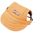 Кепка Ginger для животных L оранжевая с регулируемой затяжкой ОГ-45 см