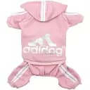 Костюм для животных Ginger XS Adidog спорт розовый Д-28 ОГ-19 см до 1.5 кг