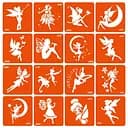 Набір трафаретів для біо-тату Fairies fairies-16