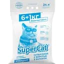 Наповнювач для котів SuperCat стандарт, 6+1 кг, синій (5995)