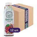 Упаковка нектару Наш Сік Вишня 6 л (500 мл х 12 шт.)