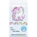 Набір паперових стікерів для нотаток Bambi Єдиноріг N7-001-2 (116548)