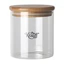 Банка для сыпучих продуктов Krauff с бамбуковой крышкой 500 мл (31-289-014)