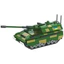 Військовий конструктор Limo Toy ЗСУ танк для хлопчиків, 488 деталей (КВ 1119)