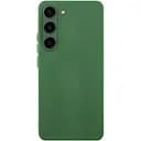 Чохол TPU GETMAN Liquid Silk Full Camera для Samsung Galaxy S23 Зелений / Dark green