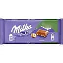 Шоколад молочный Milka Huzelnuts с дробленным лесным орехом 100 г (911052)